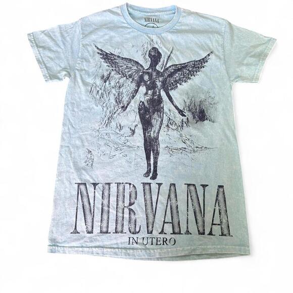 Nirvana In Utero Tour T-Shirt - Small - Picture 1 of 6